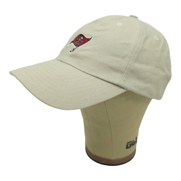 Tampa Bay Buccaneers NFL Football Adjustable Cap Strapback Baseball Hat Khaki - Picture 2 of 13